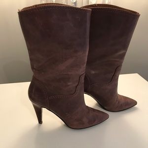 Nine West Leather Bootied